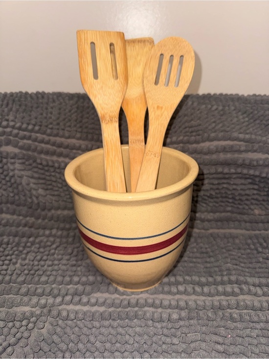 Roseville Pottery Other - Vintage R.R.P. Co. Roseville Ohio Stoneware Crock | Farmhouse Kitchen Crock